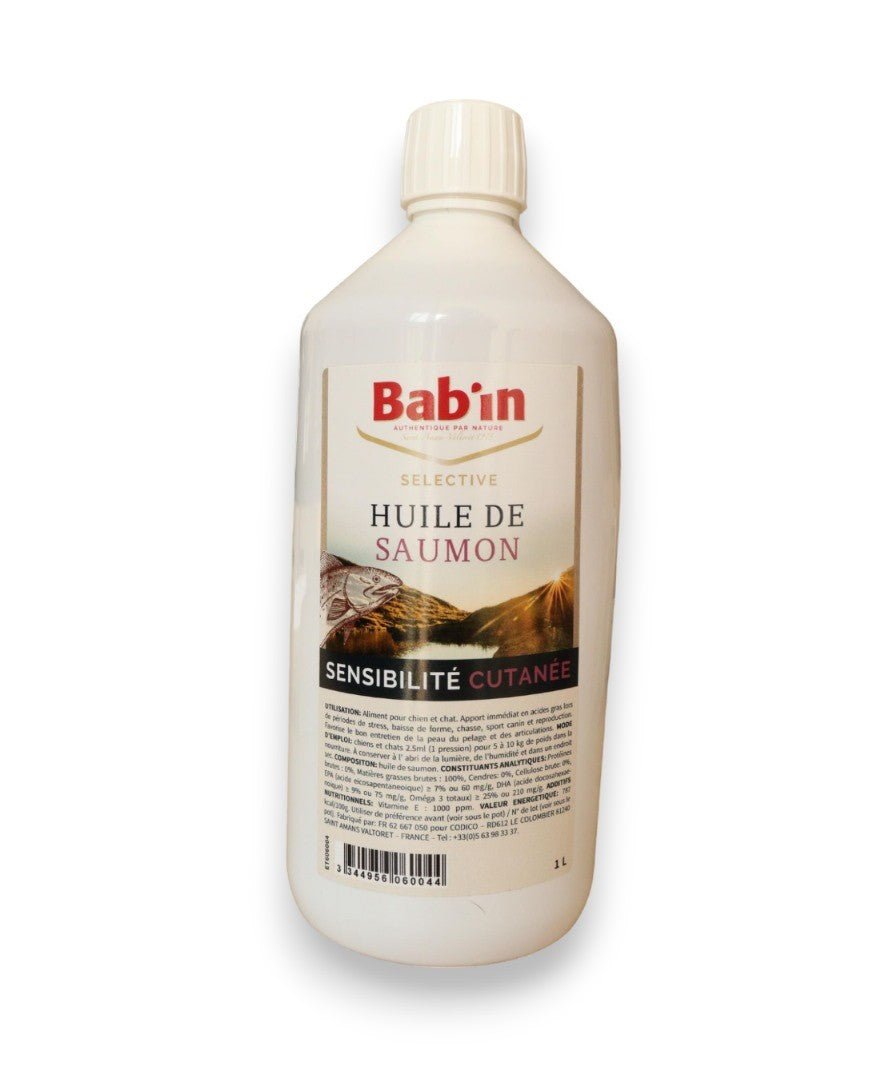 BAB'IN - Huile de Saumon Boutique Naturelle le Cani Domaine