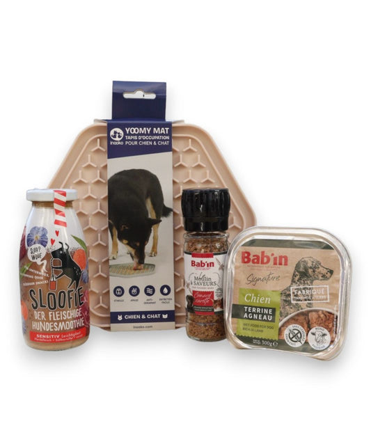 Box Léchouilles & Délices Spéciale chien sensible Boutique Naturelle le Cani Domaine